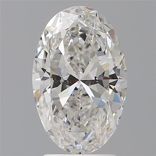 2.60 ct. oval Lab Grown Diamond front image