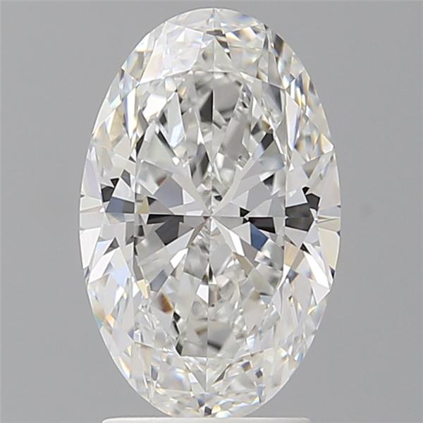 2.58 ct. oval Lab Grown Diamond front image