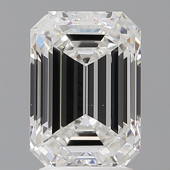 2.59 ct. emerald Lab Grown Diamond front image