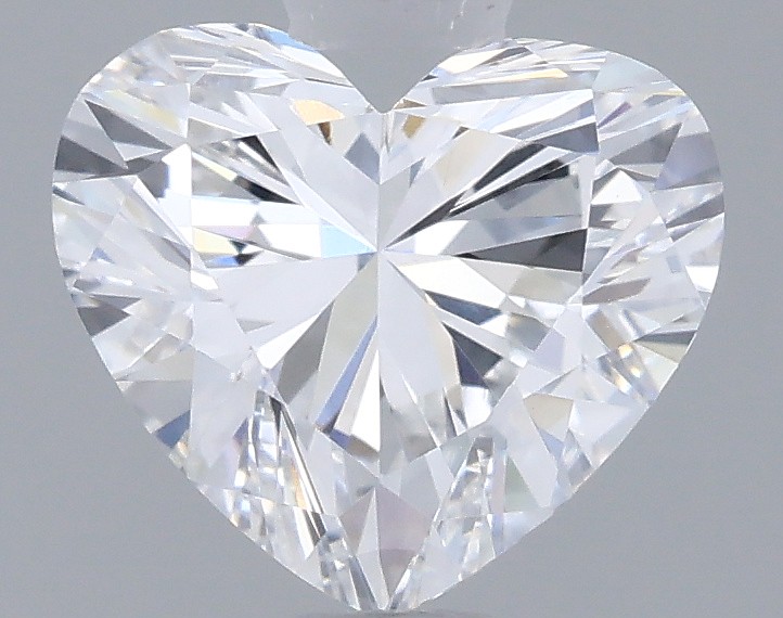 1 carat d VVS2 EX Cut IGI heart diamond