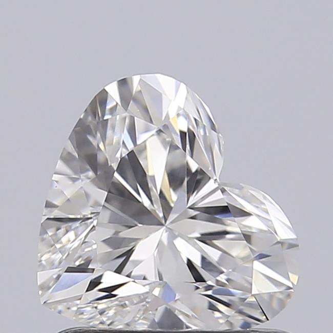 1 carat e VVS2 EX Cut IGI heart diamond