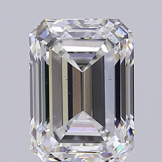 2.52 ct. emerald Lab Grown Diamond front image
