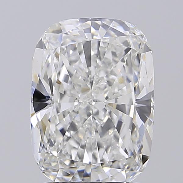 2.50 ct. cushion Lab Grown Diamond front image