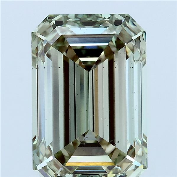 5.02 ct. emerald Lab Grown Diamond front image