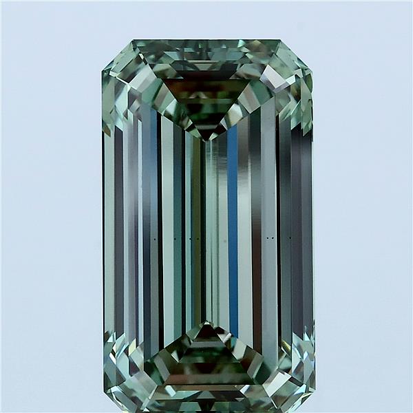 8.10 ct. emerald Lab Grown Diamond front image