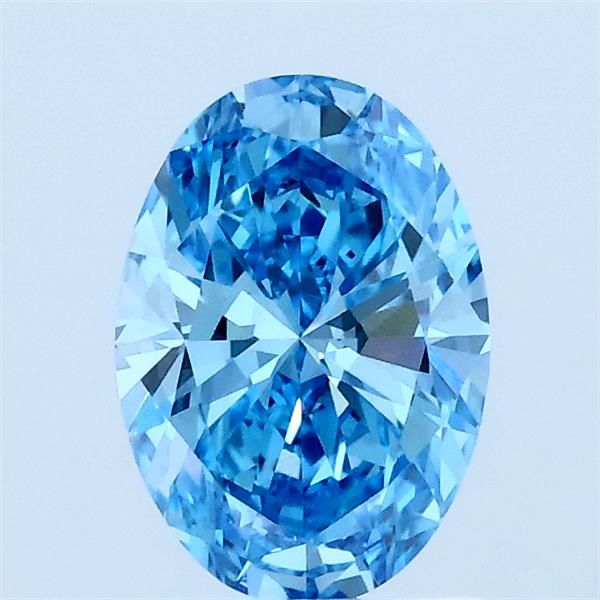 1.00 ct. oval Lab Grown Diamond front image