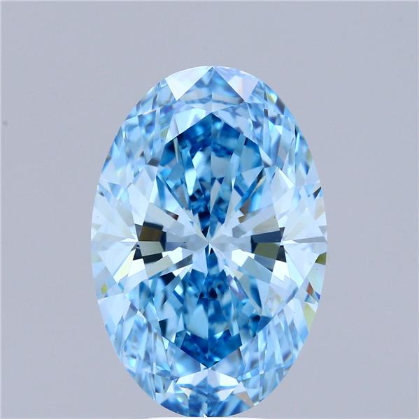 10.10 ct. oval Lab Grown Diamond front image