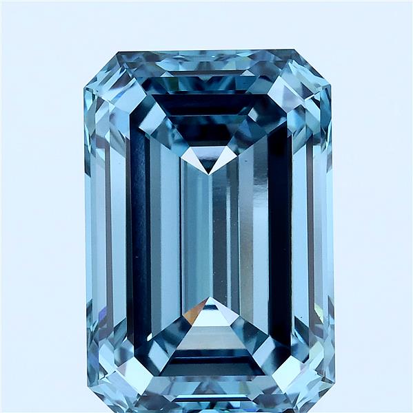 10.12 ct. emerald Lab Grown Diamond front image