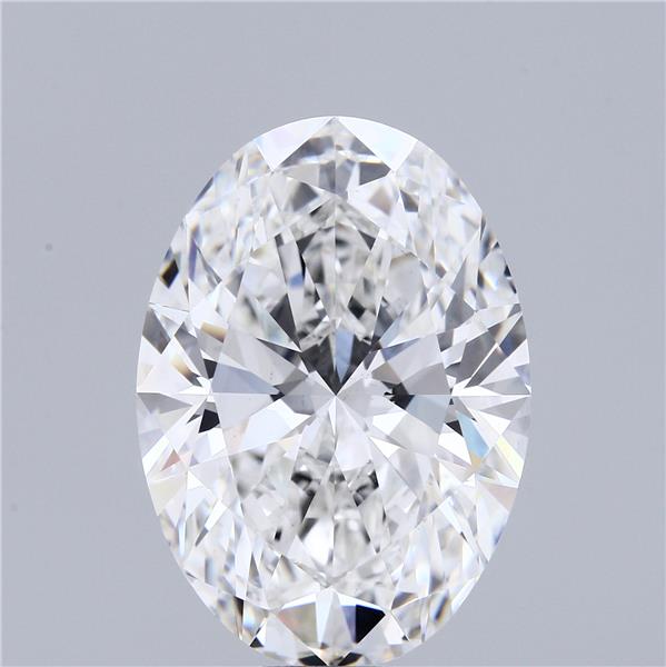 15.24 ct. oval Lab Grown Diamond front image