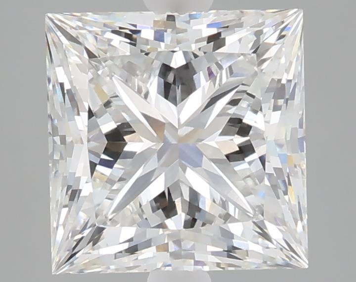 3.08 ct. princess Lab Grown Diamond front image