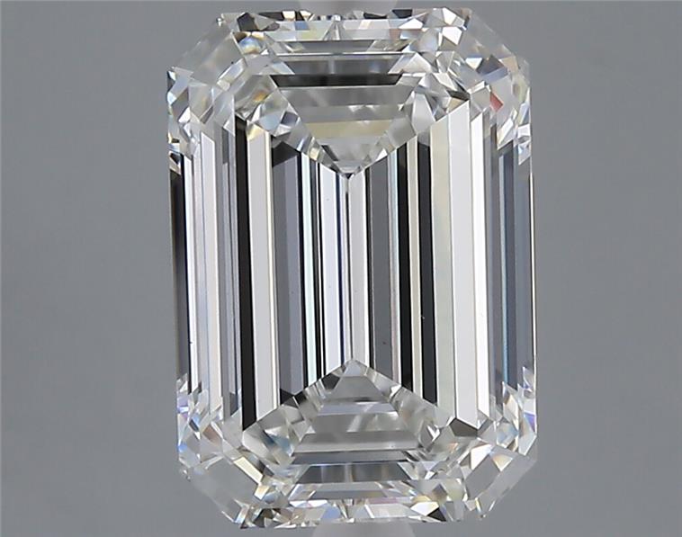 4.04 ct. emerald Lab Grown Diamond front image