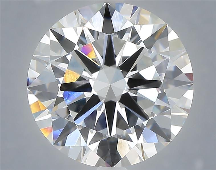 6.01 ct. round Lab Grown Diamond front image
