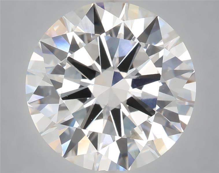 6.02 ct. round Lab Grown Diamond front image