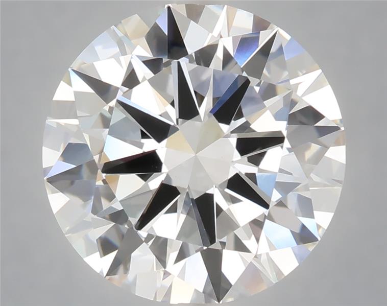 6.01 ct. round Lab Grown Diamond front image