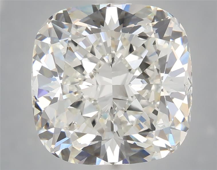 6.10 ct. cushion Lab Grown Diamond front image