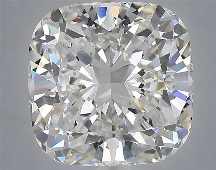 6.08 ct. cushion Lab Grown Diamond front image