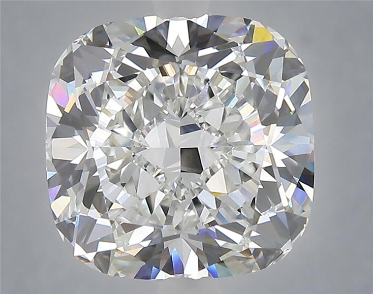 6.09 ct. cushion Lab Grown Diamond front image