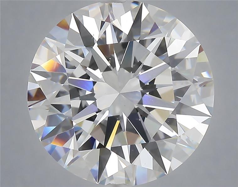 7.09 ct. round Lab Grown Diamond front image