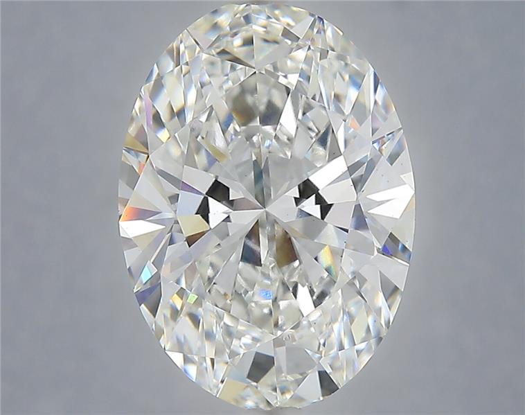 5.31 ct. oval Lab Grown Diamond front image