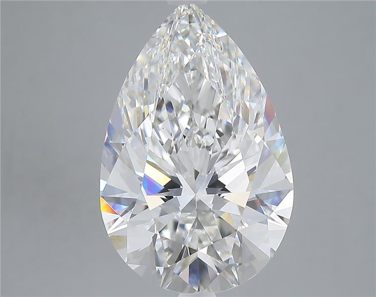 6.26 ct. pear Lab Grown Diamond front image