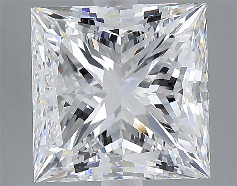 4.07 ct. princess Lab Grown Diamond front image