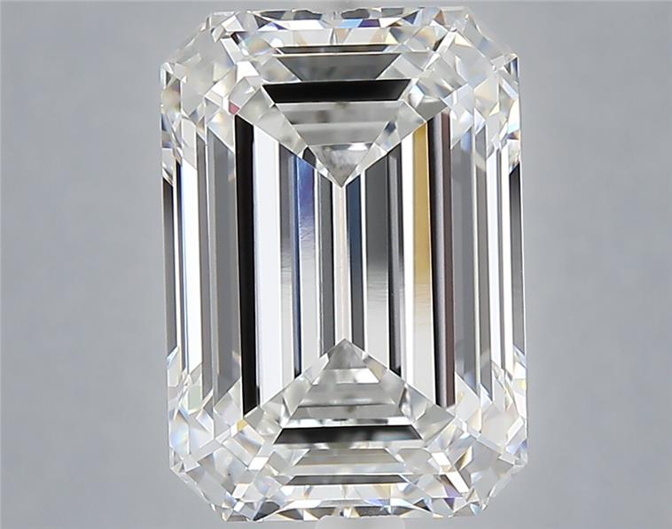 5.28 ct. emerald Lab Grown Diamond front image