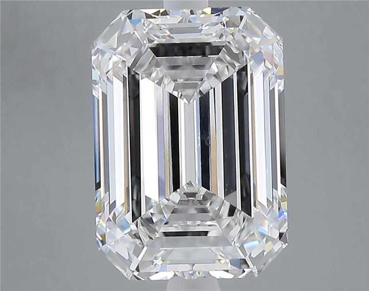 6.05 ct. emerald Lab Grown Diamond front image