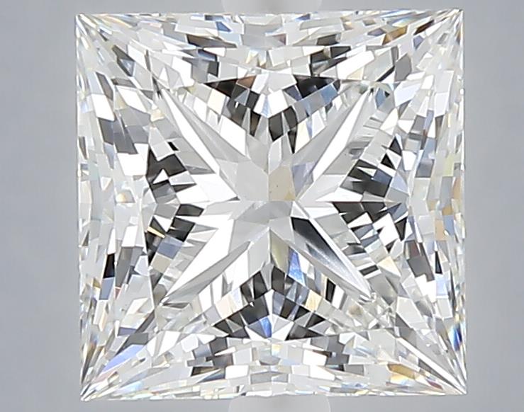 3.09 ct. princess Lab Grown Diamond front image