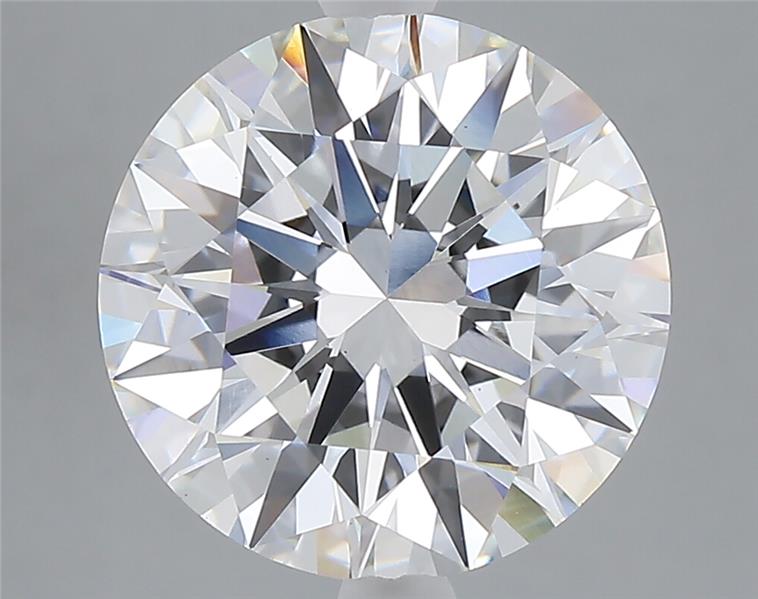 5.06 ct. round Lab Grown Diamond front image