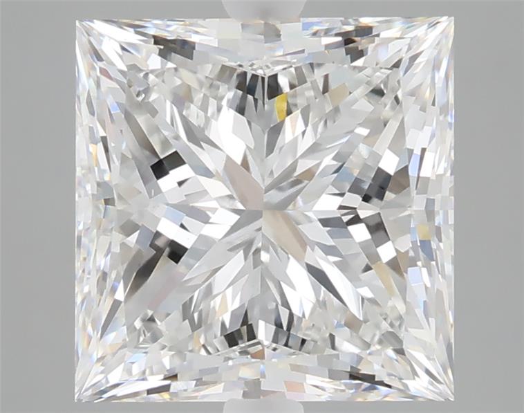5.01 ct. princess Lab Grown Diamond front image