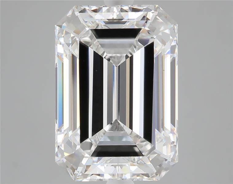 6.02 ct. emerald Lab Grown Diamond front image