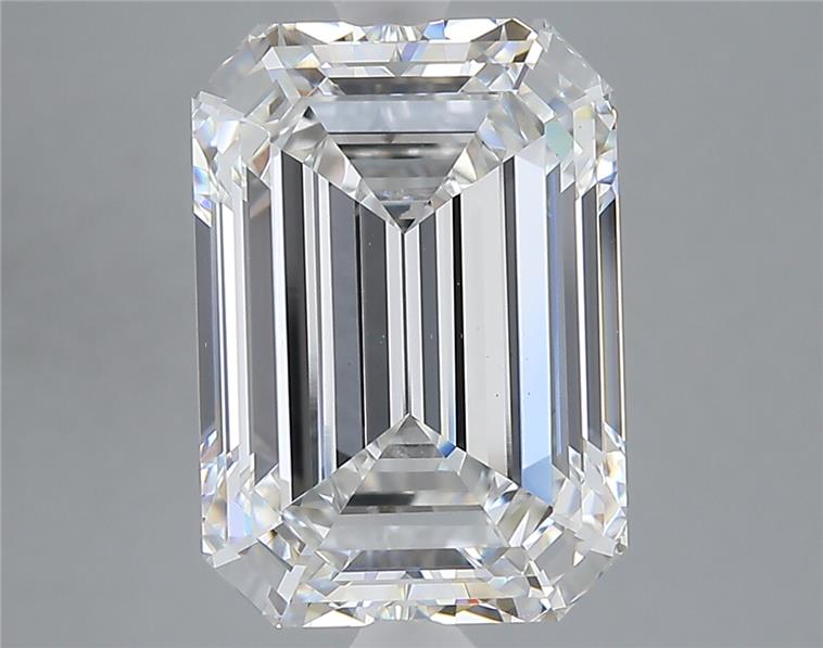 6.28 ct. emerald Lab Grown Diamond front image