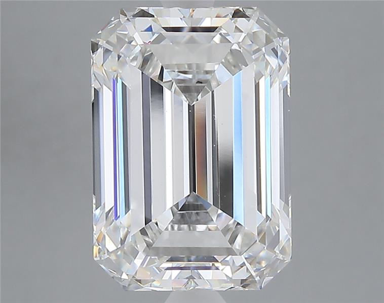 5.27 ct. emerald Lab Grown Diamond front image