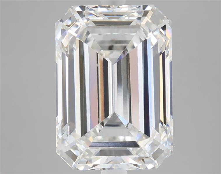 6.27 ct. emerald Lab Grown Diamond front image