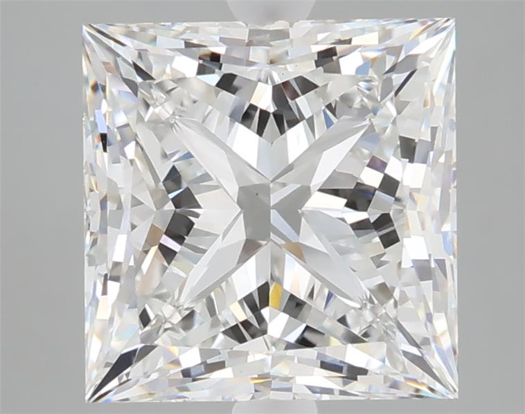 4.06 ct. princess Lab Grown Diamond front image