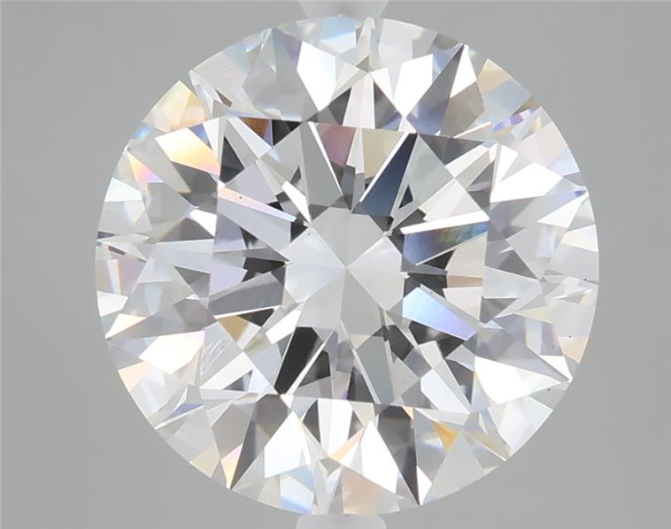 5.21 ct. round Lab Grown Diamond front image