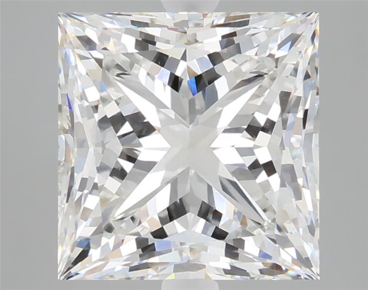 5.02 ct. princess Lab Grown Diamond front image