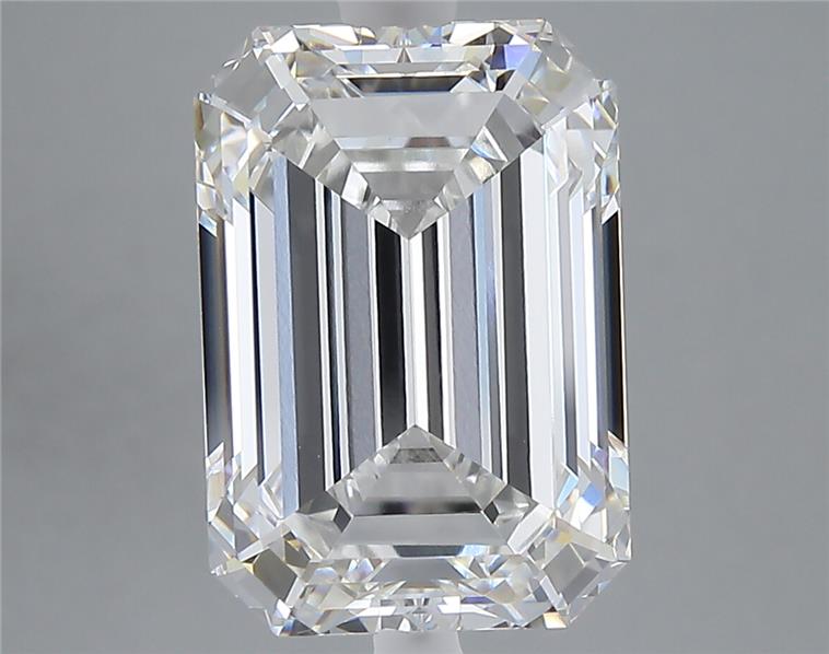 6.31 ct. emerald Lab Grown Diamond front image