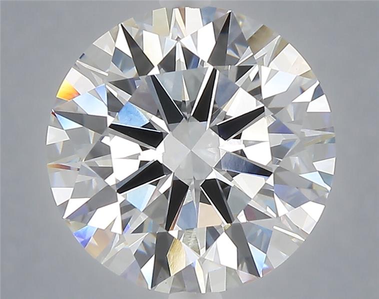 5.02 ct. round Lab Grown Diamond front image