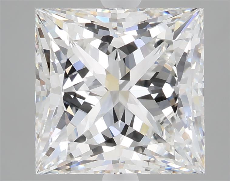 5.06 ct. princess Lab Grown Diamond front image