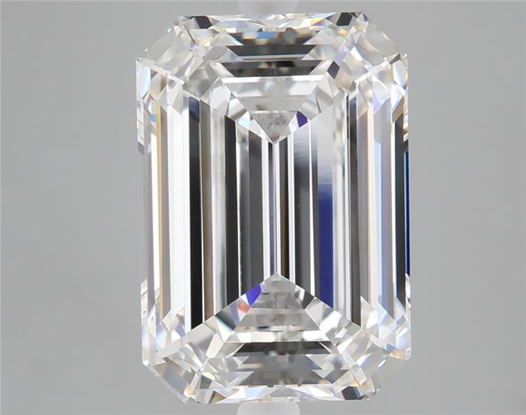 6.28 ct. emerald Lab Grown Diamond front image