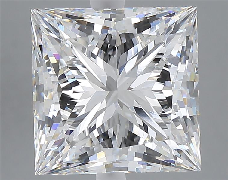 6.07 ct. princess Lab Grown Diamond front image