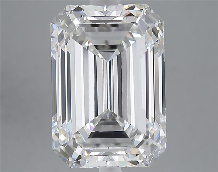 6.39 ct. emerald Lab Grown Diamond front image