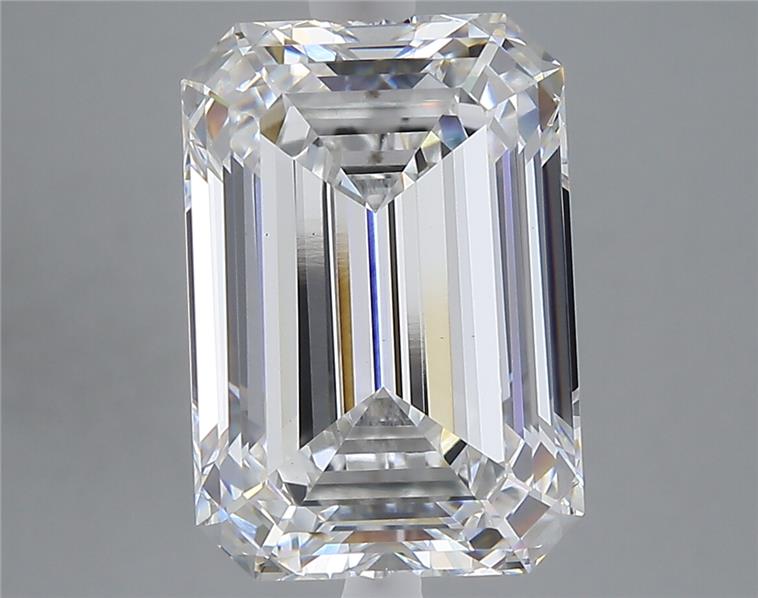 6.03 ct. emerald Lab Grown Diamond front image
