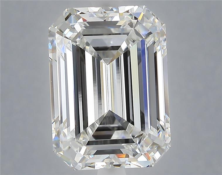 6.24 ct. emerald Lab Grown Diamond front image