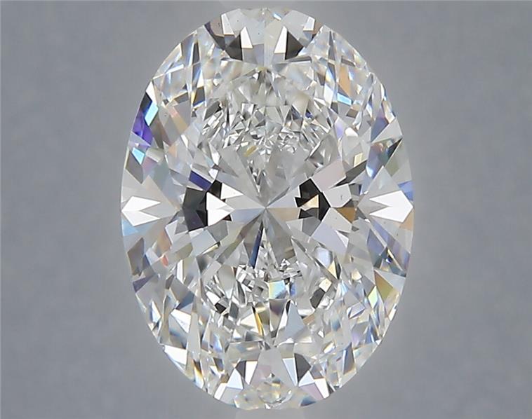 3.25 ct. oval Lab Grown Diamond front image