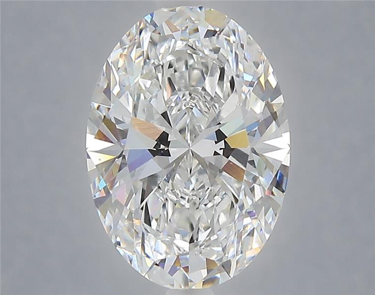 3.29 ct. oval Lab Grown Diamond front image