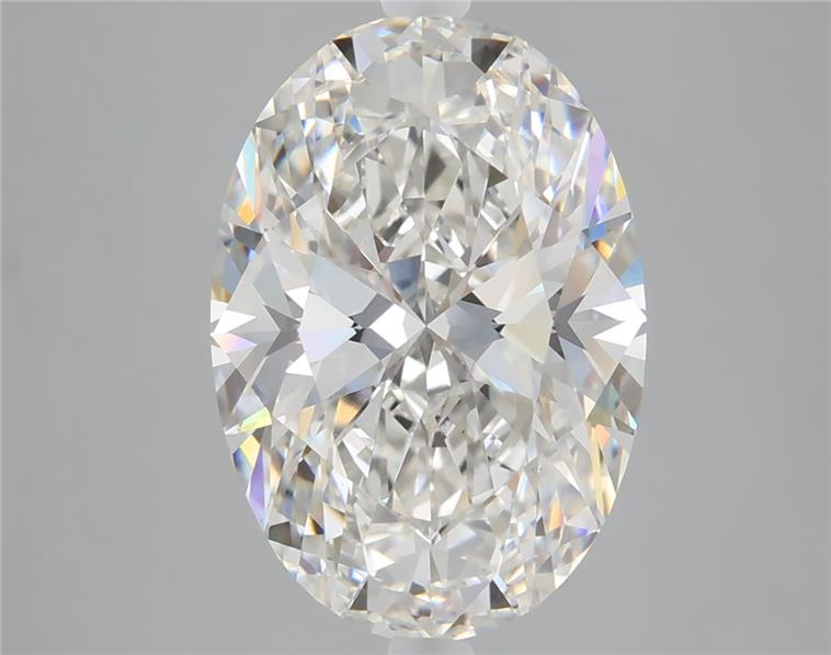 5.27 ct. oval Lab Grown Diamond front image