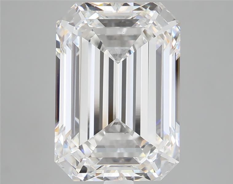 5.26 ct. emerald Lab Grown Diamond front image