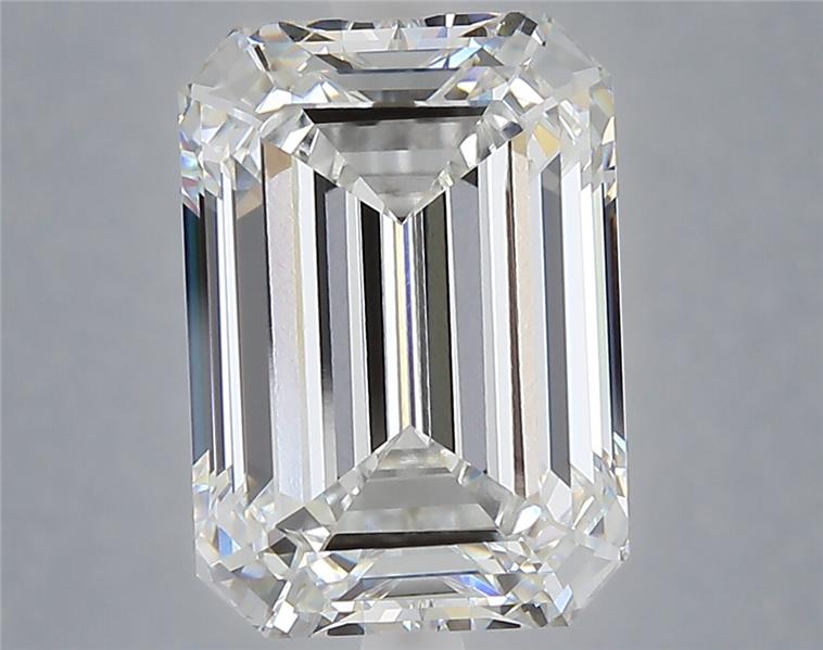 5.28 ct. emerald Lab Grown Diamond front image